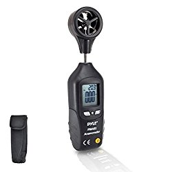 Pyle  PMA82 Digital Anemometer and Thermometer for Measuring Wind Speed