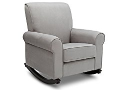Delta Furniture Rowen Upholstered Rocking Chair, Dove Grey