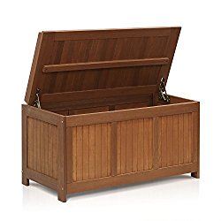 FURINNO FG17685 Tioman Outdoor Hardwood Deck Box