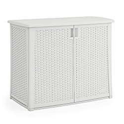 Suncast BMOC4100WD Elements Outdoor 40″ Wide Cabinet, White