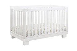 Babyletto Modo 3-in-1 Convertible Crib with Toddler Bed Conversion Kit, White