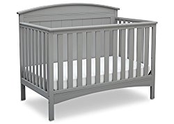 Delta Children Archer 4-in-1 Crib, Grey