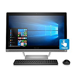 HP Pavilion 27-inch All-in-One Computer, Intel i5-7400T, 12GB RAM, 1TB hard drive, Windows 10, (27-a230, Silver)