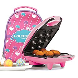 Holstein Housewares HM-09104V-BU Mini Cake Pop Maker Kit – Pink