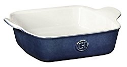 Emile Henry Made In France HR Modern Classics Square Baking Dish 8 x 8″ / 2 Qt, Blue