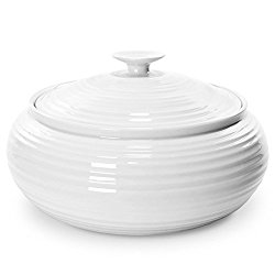 Portmeirion Sophie Conran White Low Covered Casserole