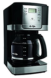 Mr. Coffee JWX27-NPA 12-Cup Progammable Coffeemaker, Black