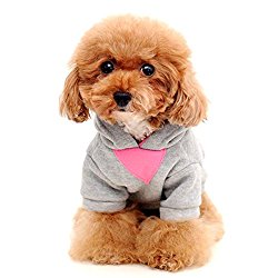 Alfie Pet by Petoga Couture – Wynna All-Season Hoodie – Color: Pink, Size: XS