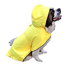 The Rain Rover Dog Raincoat by Huge Hounds for Big Large XL Dogs – Waterproof Dog Raincoat