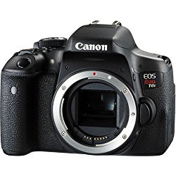 Canon EOS Rebel T6i Digital SLR (Body Only) – Wi-Fi Enabled International Version (No warranty)