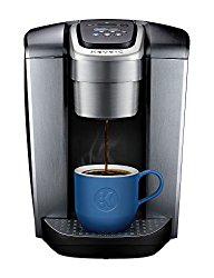Keurig K-Elite K Single Serve K-Cup Pod Maker, with Strong Temperature Control, Iced Coffee Capability, 12oz Brew Size, Programmable, Brushed Silver
