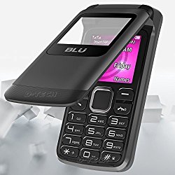 BLU Zoey Flex Z130 Factory Unlocked GSM Phone FM Radio Dual SIM MP3/4 Player New (Black)