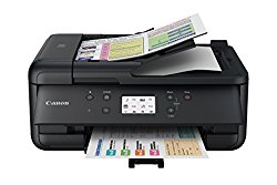 Canon PIXMA TR7520 Wireless Home Photo Office All-In-One Printer with Scanner, Copier and Fax: Airprint and Google Cloud Compatible, Black