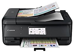 Canon PIXMA TR8520 Wireless Home Office All-In-One Printer with Scanner, Copier and Fax: Airprint and Google Cloud Compatible, Black