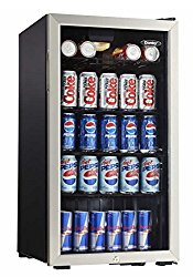 Danby 3.3 CuFt. Beverage Center,Holds 128 Cans,Free Standing Application (DBC120BLS)