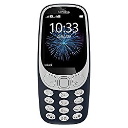Nokia 3310 3G Factory Unlocked Phone (AT&T/T-Mobile) – 32MB – 2.4″ Screen – Charcoal (U.S. Warranty)