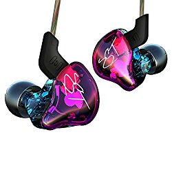 Easy KZ ZST Colorful Hybrid Banlance Armature with Dynamic In-ear Earphone 1BA+1DD Hifi Headset (colorful ZST NOMIC)