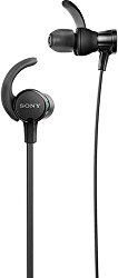 Sony Extra Bass Wired Headphones, Best Sports Headphones W/ Mic IPX5 Stereo Sweatproof Earbuds Durable Comfortable Gym Running Workout