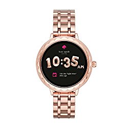 kate spade new york, Women’s Smartwatch Scallop Rose Gold-Tone Stainless Steel, KST2005