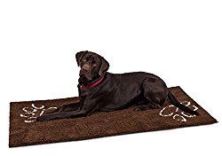Internet’s Best Chenille Dog Doormat – 60 x 30″ – Absorbent Surface – Non-Skid Bottom – Protects Floors