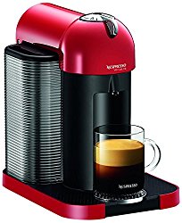 Nespresso GCA1-US-RE-NE VertuoLine Coffee and Espresso Maker, Red (Discontinued Model)