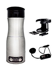 Smartideal Car Based Coffee Maker Portable Coffee Brewer with Vacuum Sealed Tumbler Cup