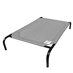 The Original Elevated Pet Bed By Coolaroo – Large Grey