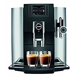 Jura 15097 Automatic Coffee Machine E8, Chrome