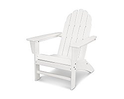 POLYWOOD Vineyard Adirondack Chair (White)