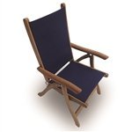 Royal Teak Florida Sling Chair – Navy