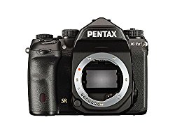 Pentax K-1 Mark II  36MP Weather Resistant DSLR with 3.2″ TFT LCD, Body Only, Black
