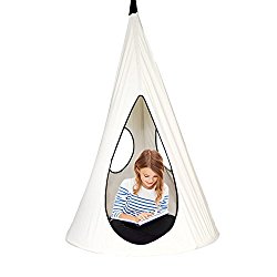 BHORMS Children Bird Nest Hammock Swing Chair Pod Swing Seat Hanging Tree Tent