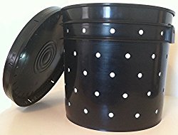 Biogize Compost Worm Tower – Worms Compost Directly in Your Garden – Worm Pail – Worm Tube – As Seen on YouTube