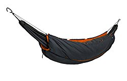 Eagles Nest Outfitters ENO Vulcan Underquilt, Ultralight Camping Quilt, Orange/Charcoal