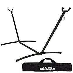 Zupapa 10FT Heavy Duty Steel Hammock Stand 550LBS Weight Capacity Portable with Carry Bag