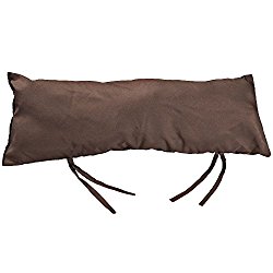 Sunnydaze Hammock Pillow, Walnut, 30 Inch Long x 12 Inch Wide