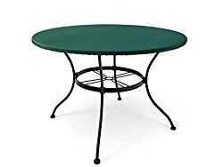 CoverMates – Round Table Top Cover – 42–48 DIAMETER – Classic Collection – 2 YR Warranty – Year Around Protection – Green