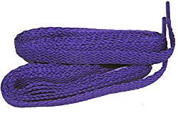 2 Pair Pack – Fashionable Royal Purple 8mm Flat Chuck Style Woven Athletic Shoelaces