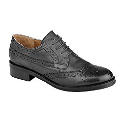 Cipriata Womens/Ladies Leather Lucia Comfort Padded Brogue Shoe