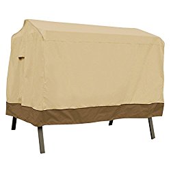 Classic Accessories Veranda 3-Seater Patio Canopy Swing Cover – Durable and Water Resistant Patio Set Cover (55-622-011501-00)
