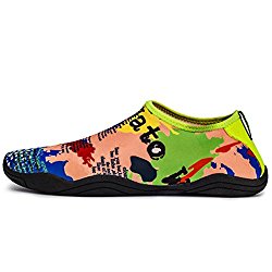 Men Women Water Shoes Multifunctional Quick-Dry Aqua Shoes Lightweight Swim Shoes with Drainage Holes