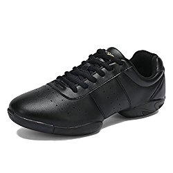 YIBLBOX Men and Women’s Boost Modern Jazz Ballroom Performance Dance Sneakers Sports Shoes