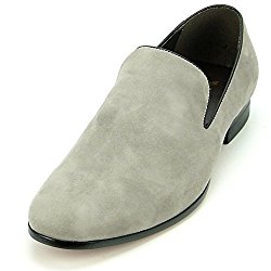 Fiesso by Aurelio Garcia FI-7216 Grey Suede Slip on Loafer – European Shoe Designs