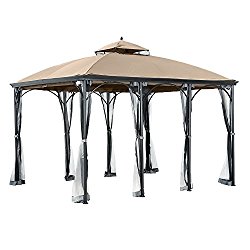 Garden Winds Replacement Canopy for the Big Lots Somerset Gazebo – 350