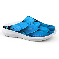 Unisex Clogs, 3D Printing Graphic Comfortable Convenience Men’s Beach Sandals Mesh Loafer Slippers (Color : COLOR2, Size : 10 US Man)