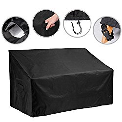64-inch Outdoor Bench Cover Water Resistant Patio Bench Cover Durable Patio Furniture Sofa Loveseat Cover