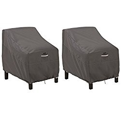 Classic Accessories 55-422-015101-2PK Ravenna Deep Seated Patio Lounge Chair Cover (2-Pack)