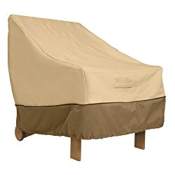 Classic Accessories Veranda Adirondack Patio Chair Cover – Durable and Water Resistant Outdoor Chair Cover, Standard (71932)