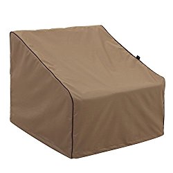 Finnhomy Outdoor Patio Chair Cover Waterproof Large Patio Lounge/Club Chair Cover Heavy Duty Outdoor Furniture Cover Weather/Fade Resistant, 36″ L X 34″ D X 30″ H