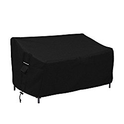 konln Patio Bench/Loveseat/Sofa Cover – Durable and Water Resistant Outdoor Furniture Cover (L53 x W31 x H31 inch)